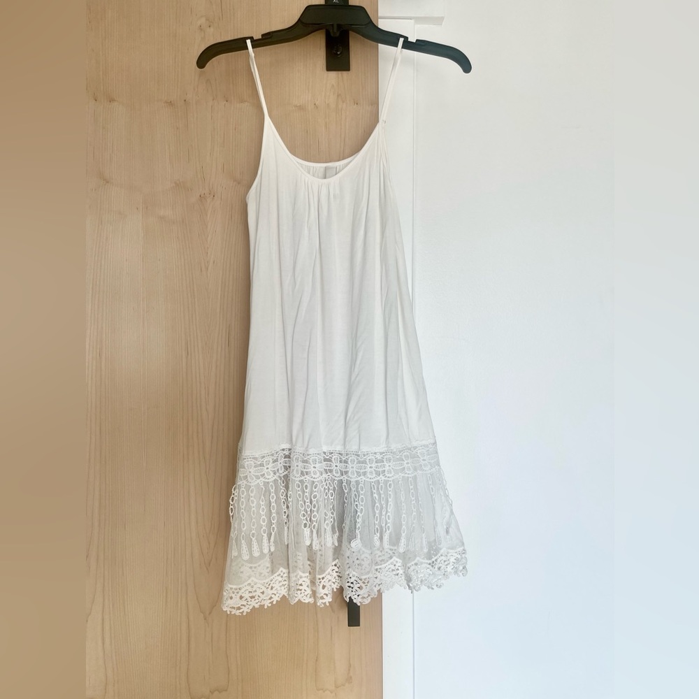 SzL Yahada white cami dress